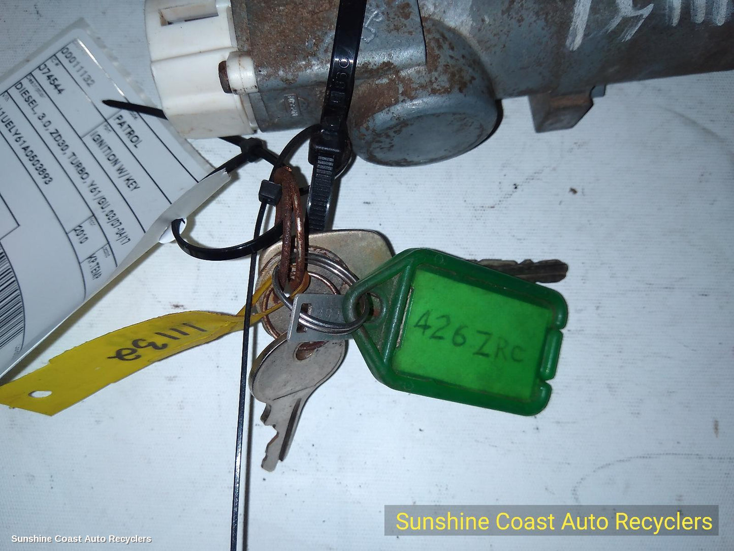2010 Nissan Patrol Ignition W  Key