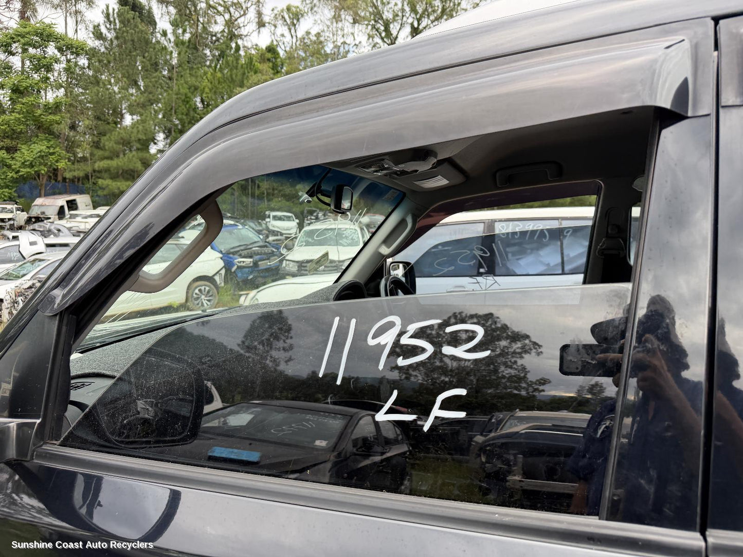 2006-2021 Mitsubishi Pajero Left Front Door Window