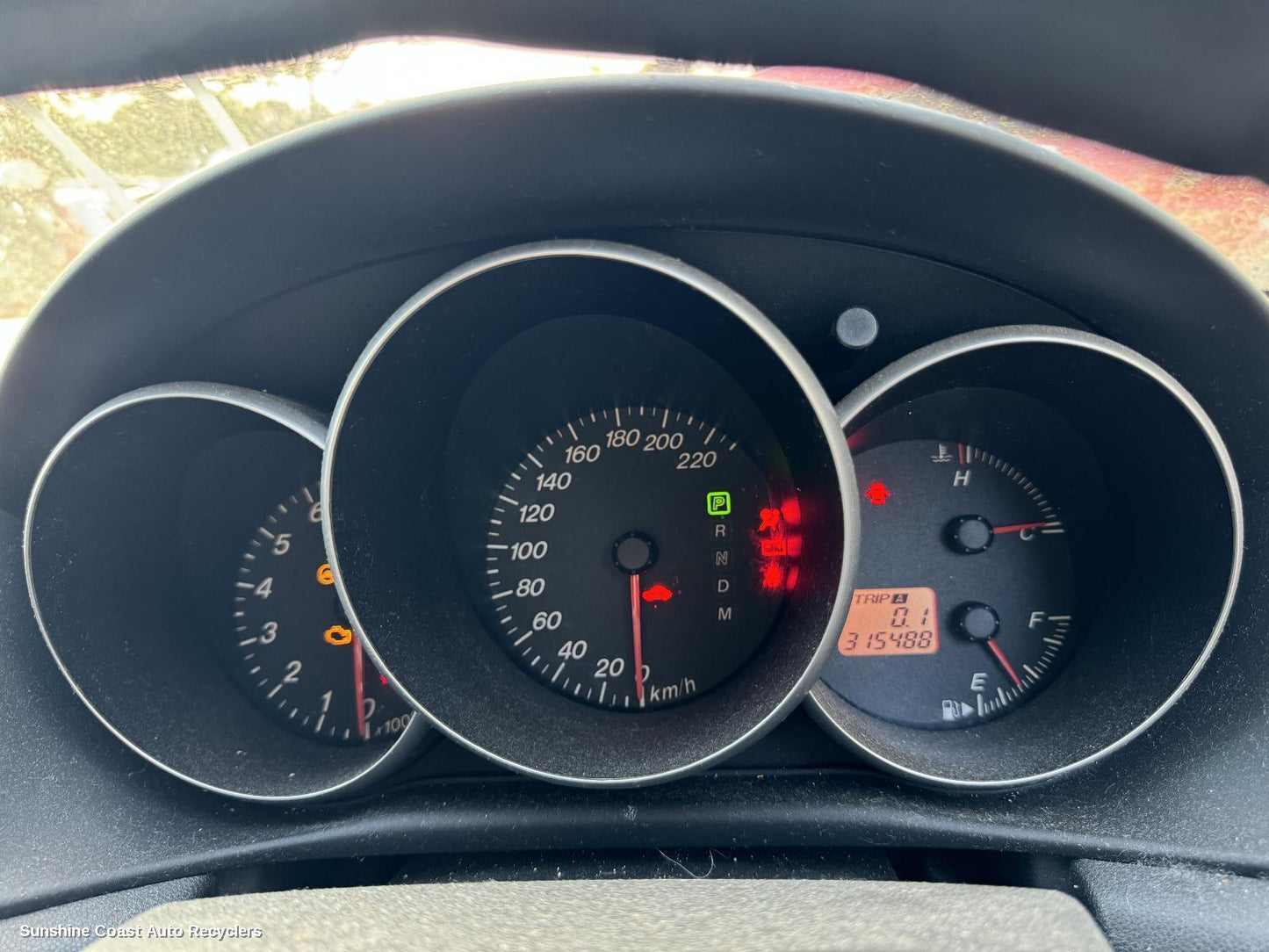 2005 Mazda 3 Instrument Cluster