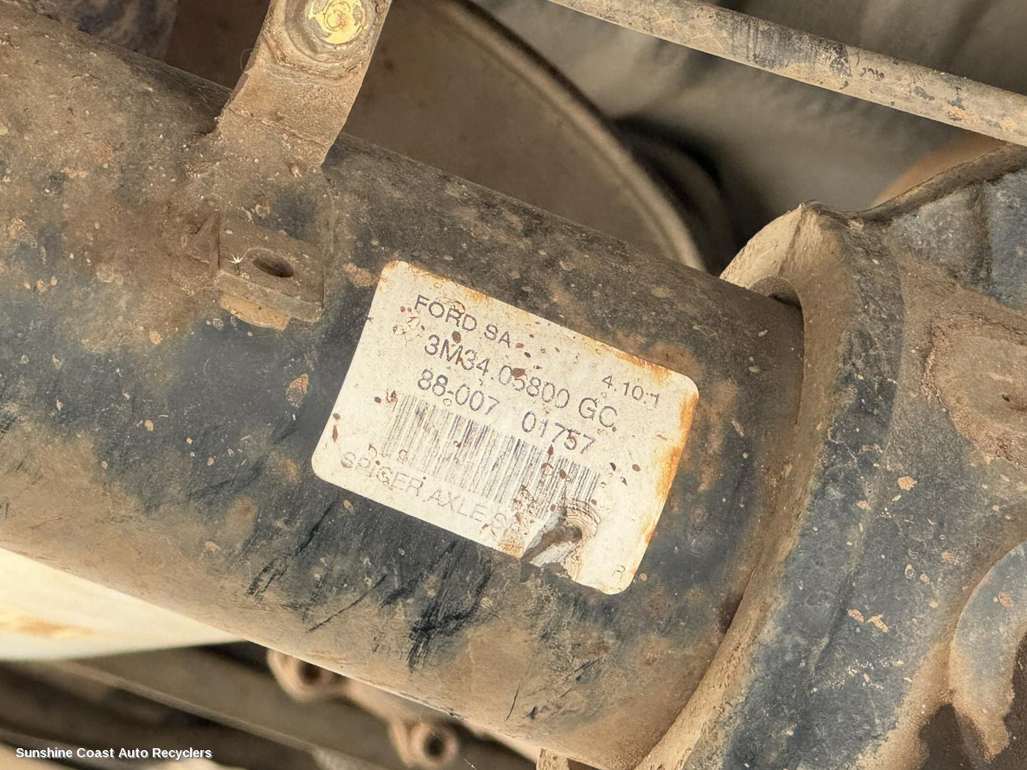 2005 Ford Courier Differential Centre