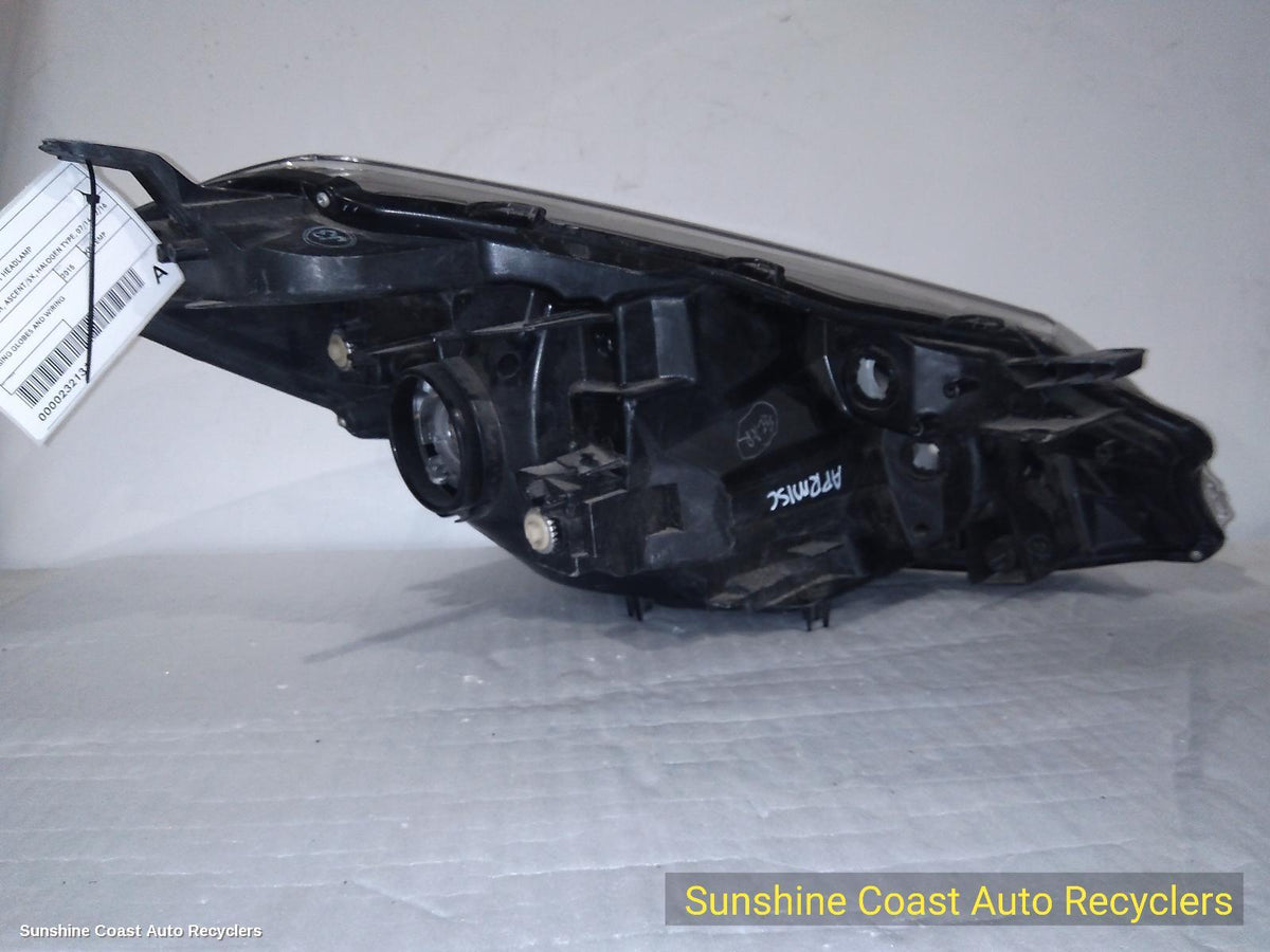 2014-2016 Toyota Yaris Left Headlamp