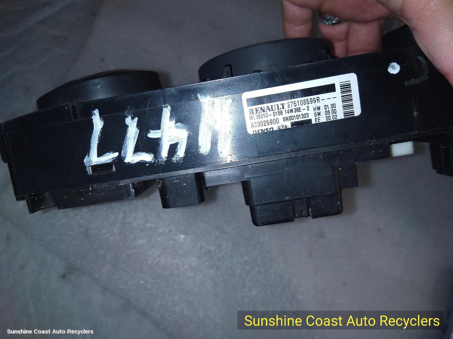 2010-2022 Renault Kangoo Heater Ac Controls