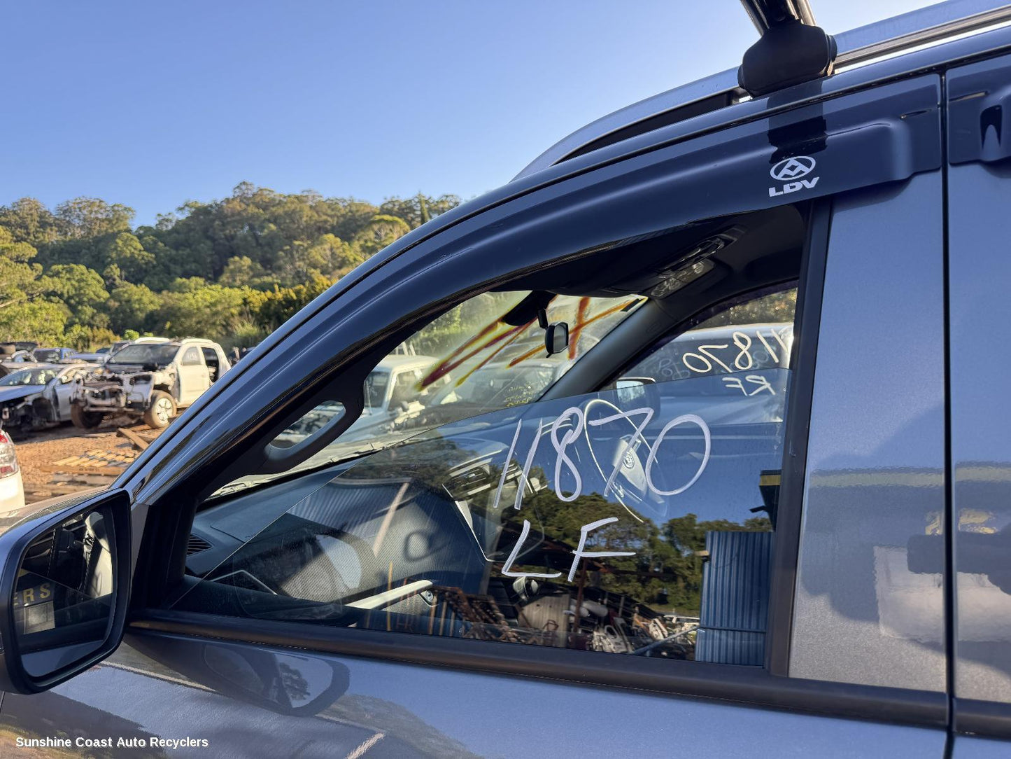 2017-2026 Ldv T60 Left Front Door Window