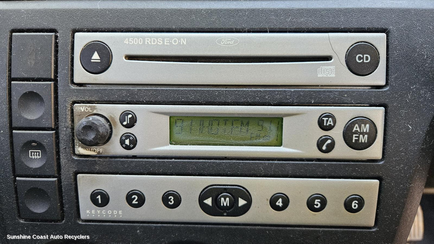 2004-2005 Ford Fiesta Radio Cd Dvd Sat Tv