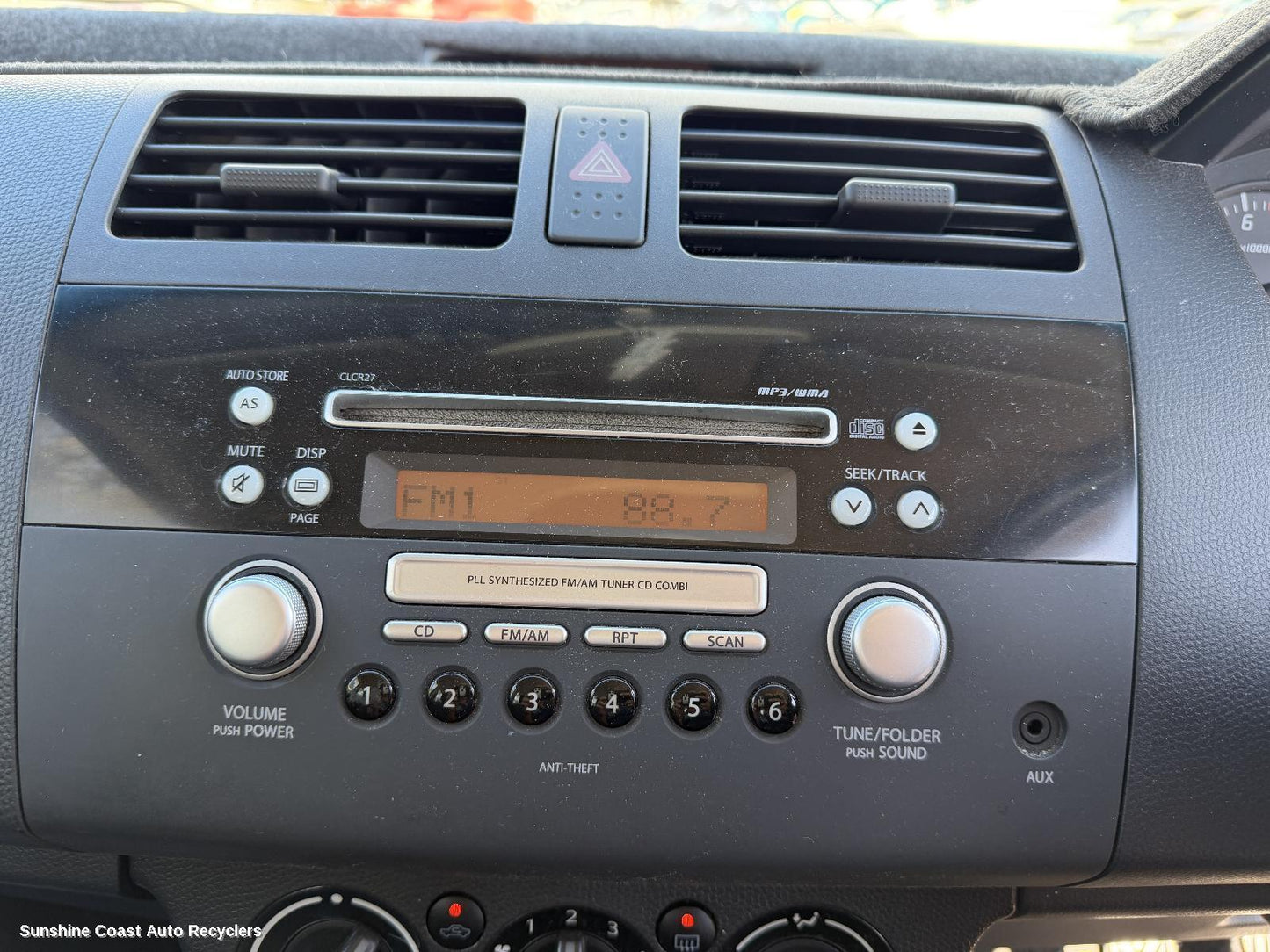 2004-2011 Suzuki Swift Radio Cd Dvd Sat Tv