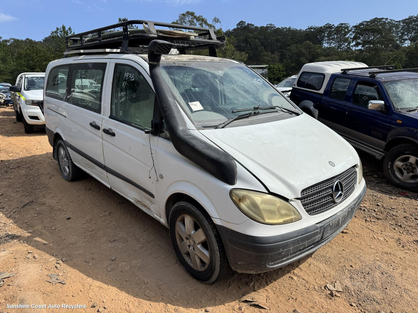 2004-2015 Mercedes Vito Mud Flaps
