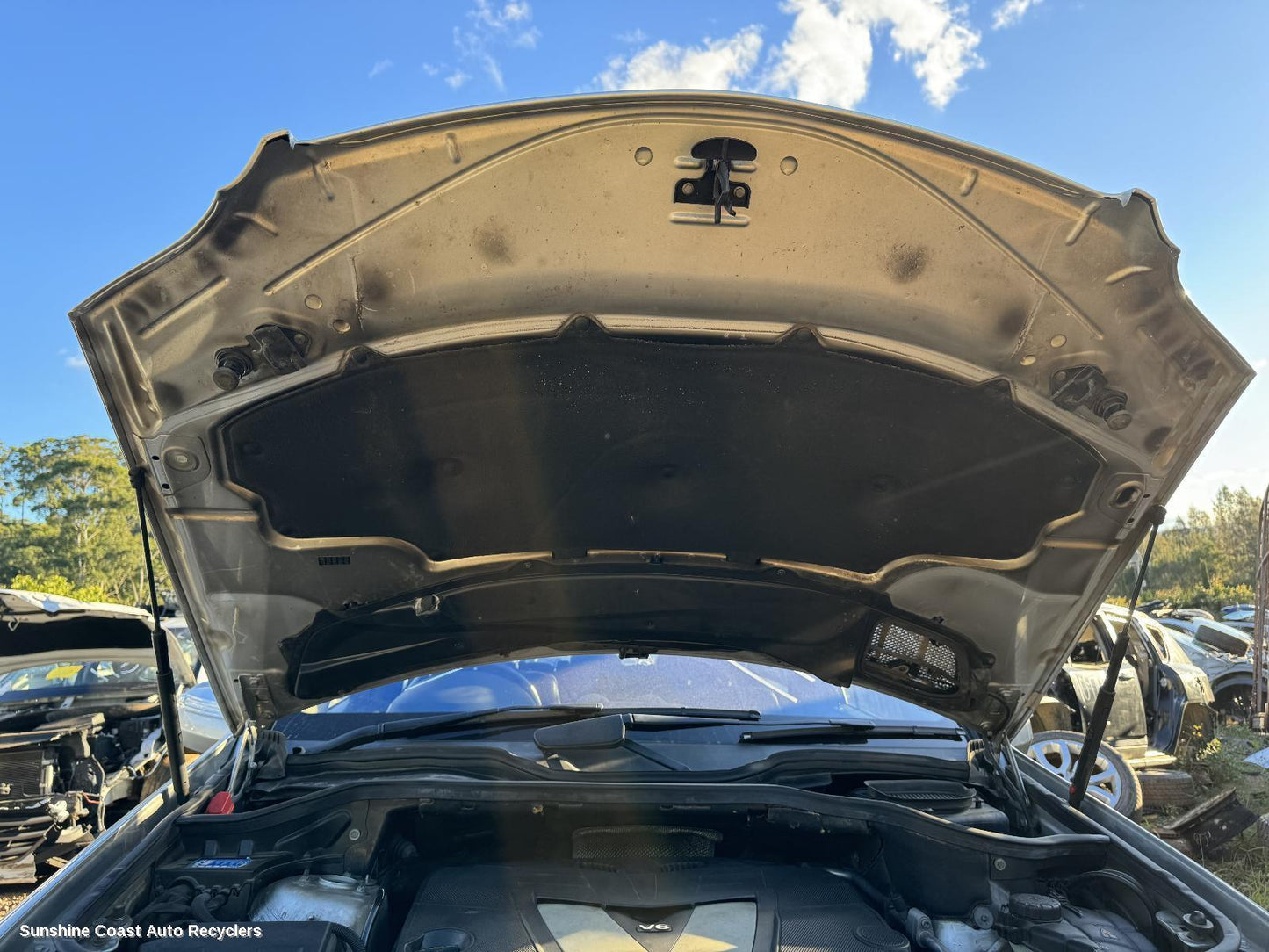 2009 Mercedes M Class Plenum Chamber