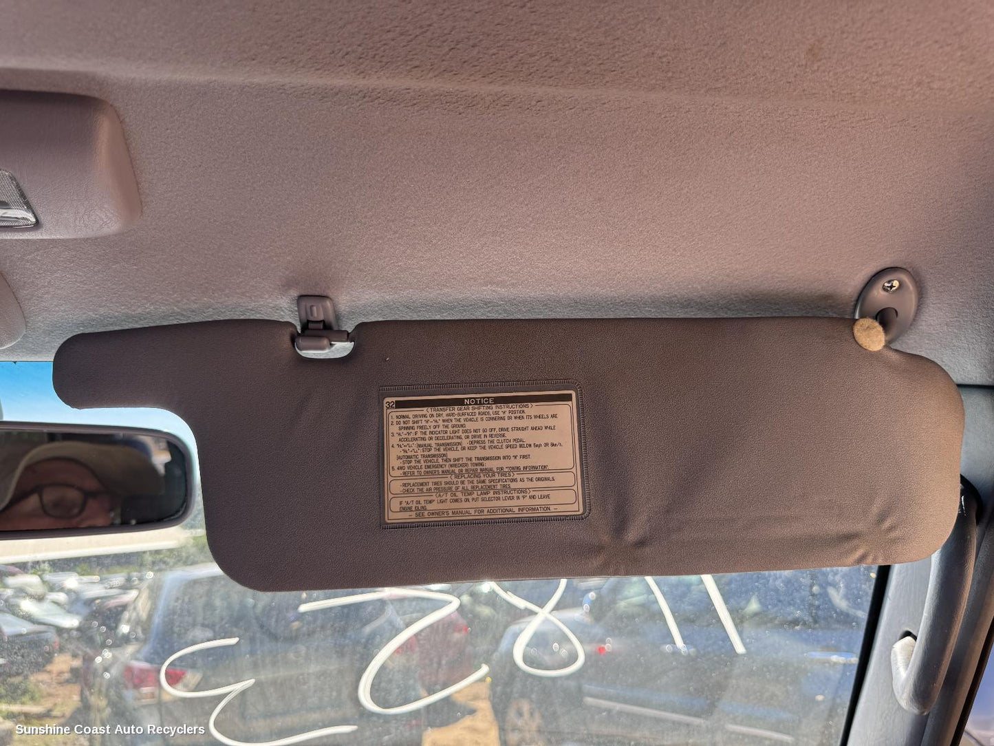 1998 Toyota Prado Sunvisor