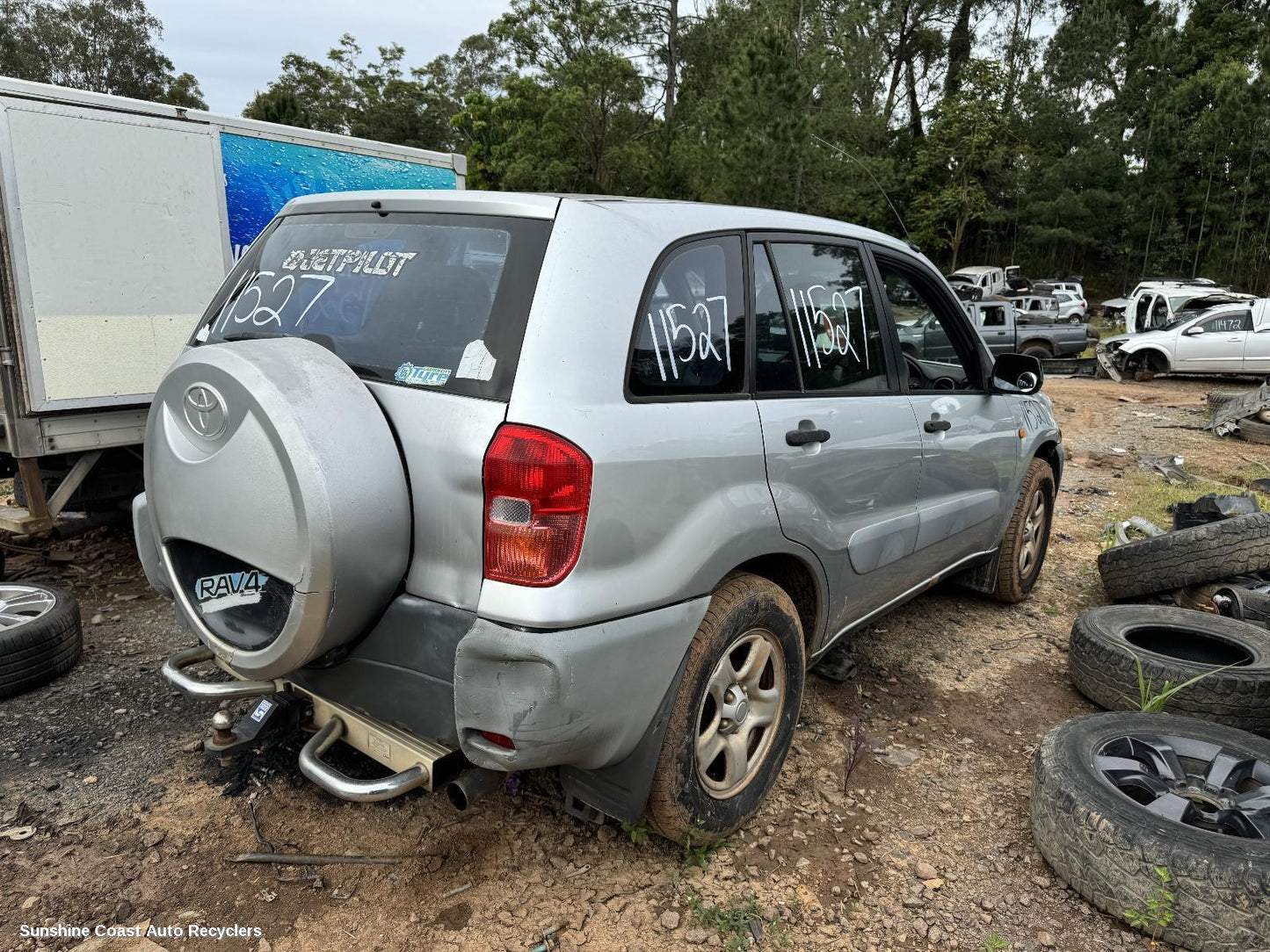 2001 Toyota Rav4 2nd Seat  Rear Seat