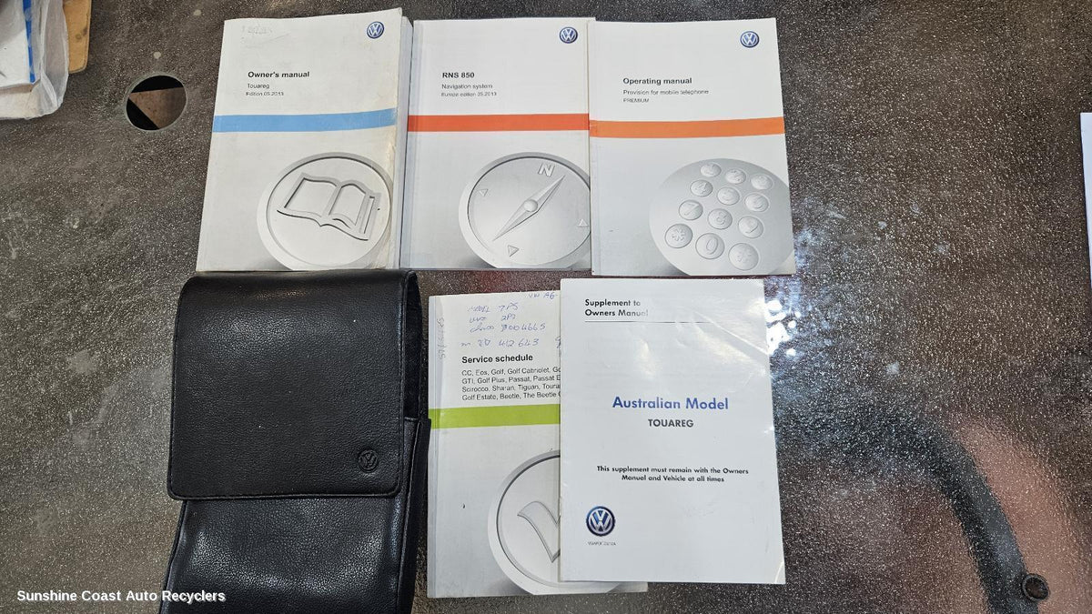 2010-2018 Volkswagen Touareg Owners Handbook