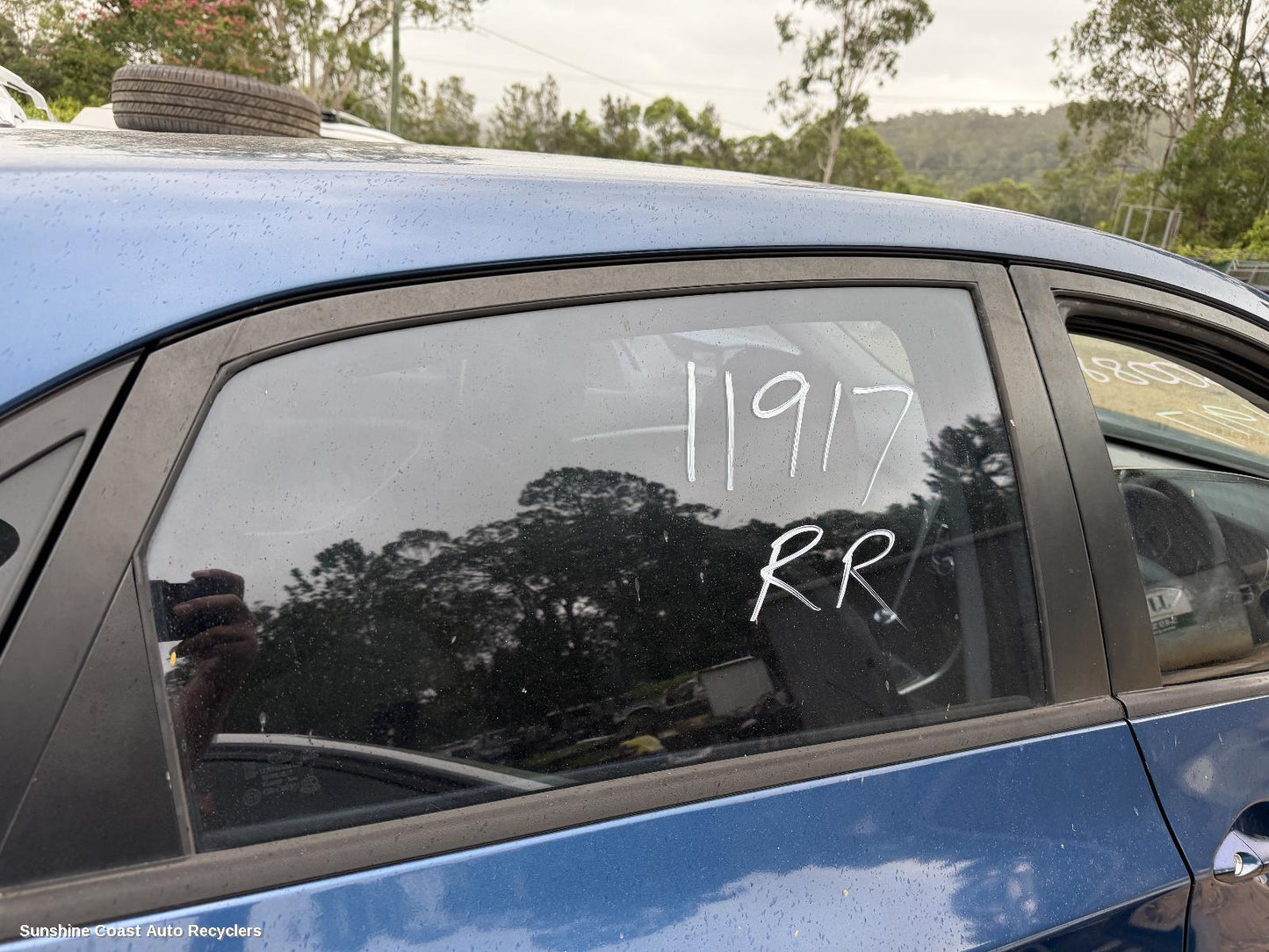 2015 Hyundai I30 Right Rear Door Window