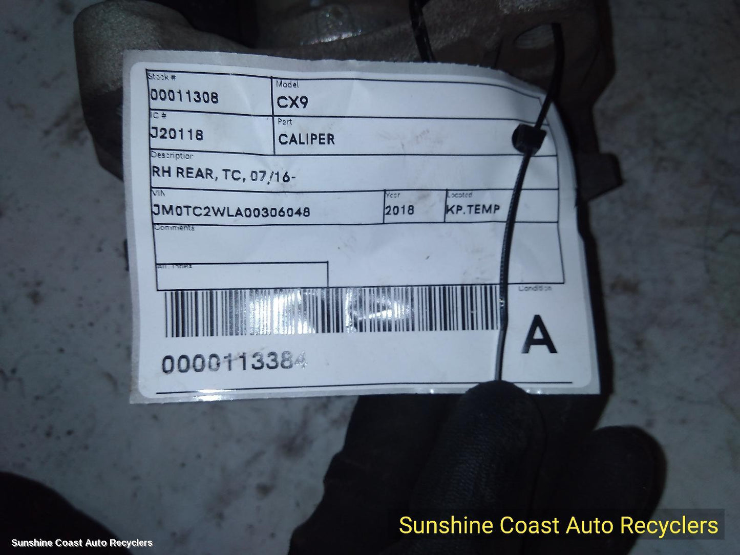 2016-2023 Mazda Cx9 Caliper