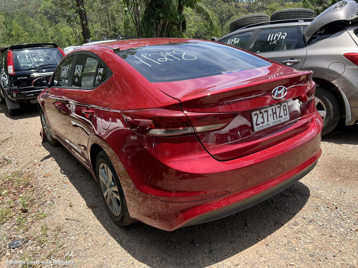 2017 Hyundai Elantra Left Taillight