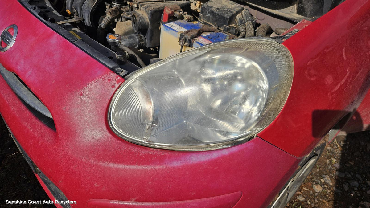 2010-2012 Nissan Micra Left Headlamp