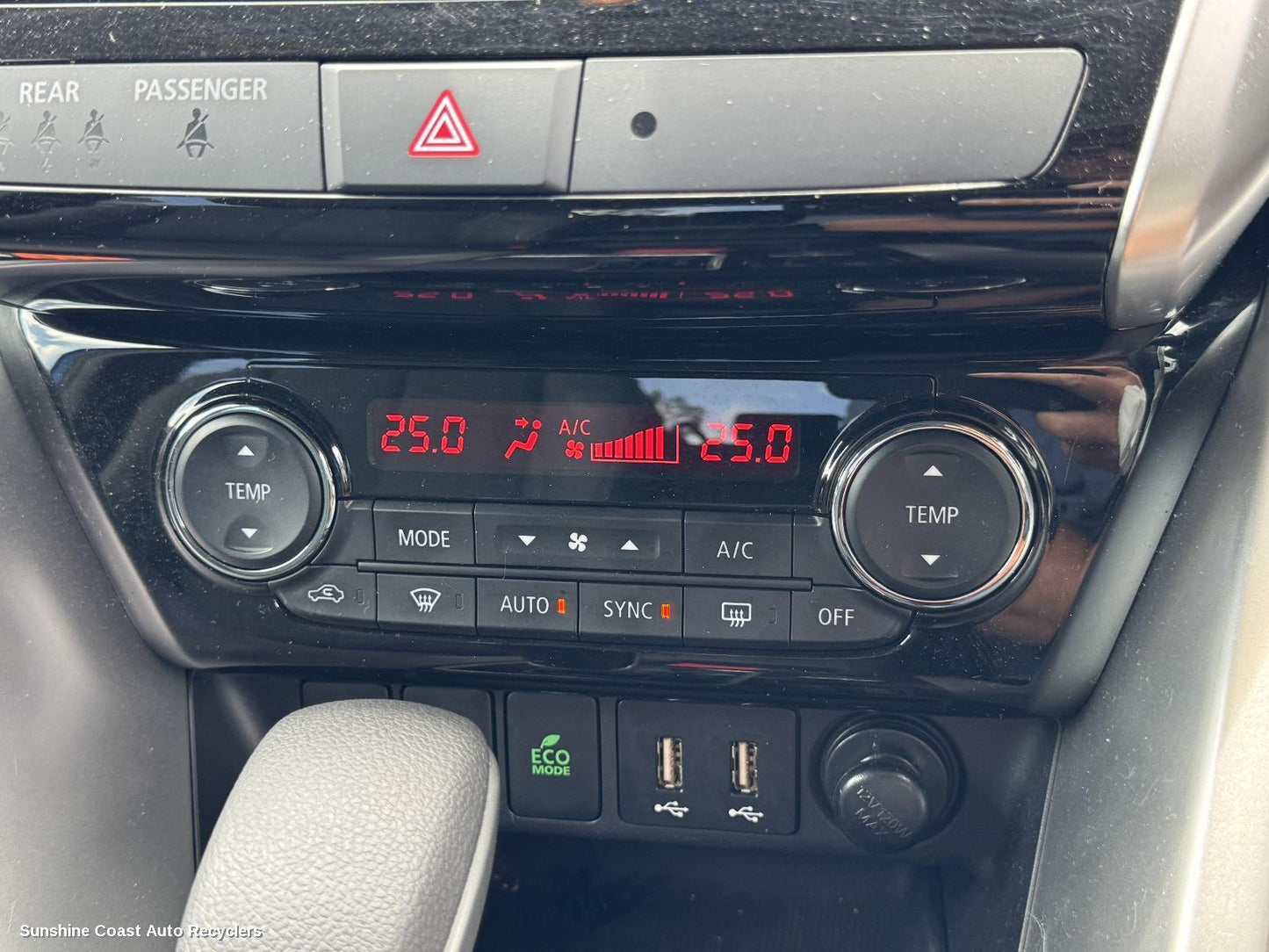2024 Mitsubishi Eclipse Cross Heater Ac Controls