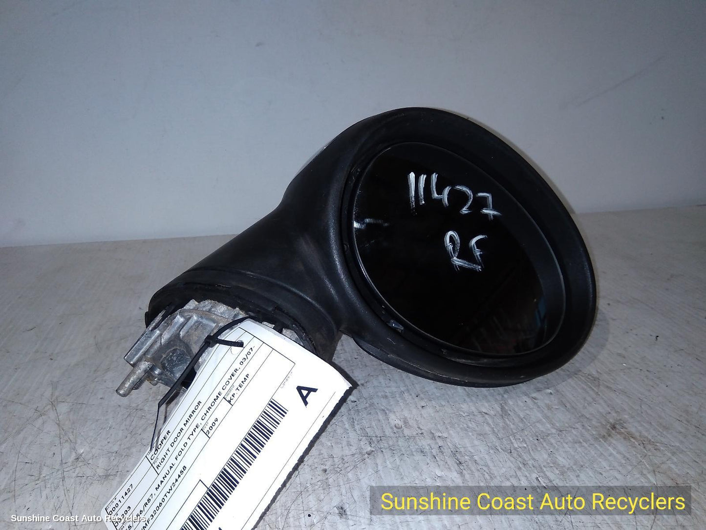 2009 Mini Cooper Right Door Mirror