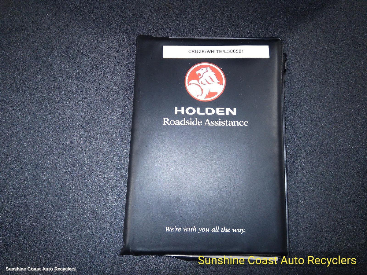 2011-2017 Holden Cruze Owners Handbook