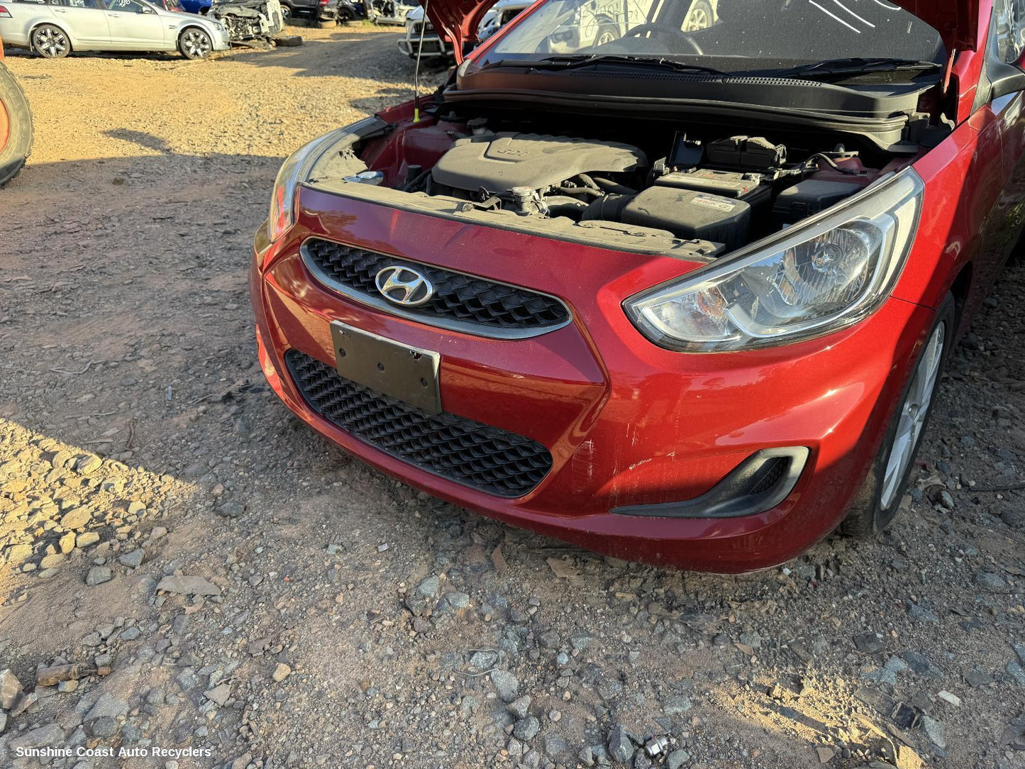 2013-2019 Hyundai Accent Front Bumper