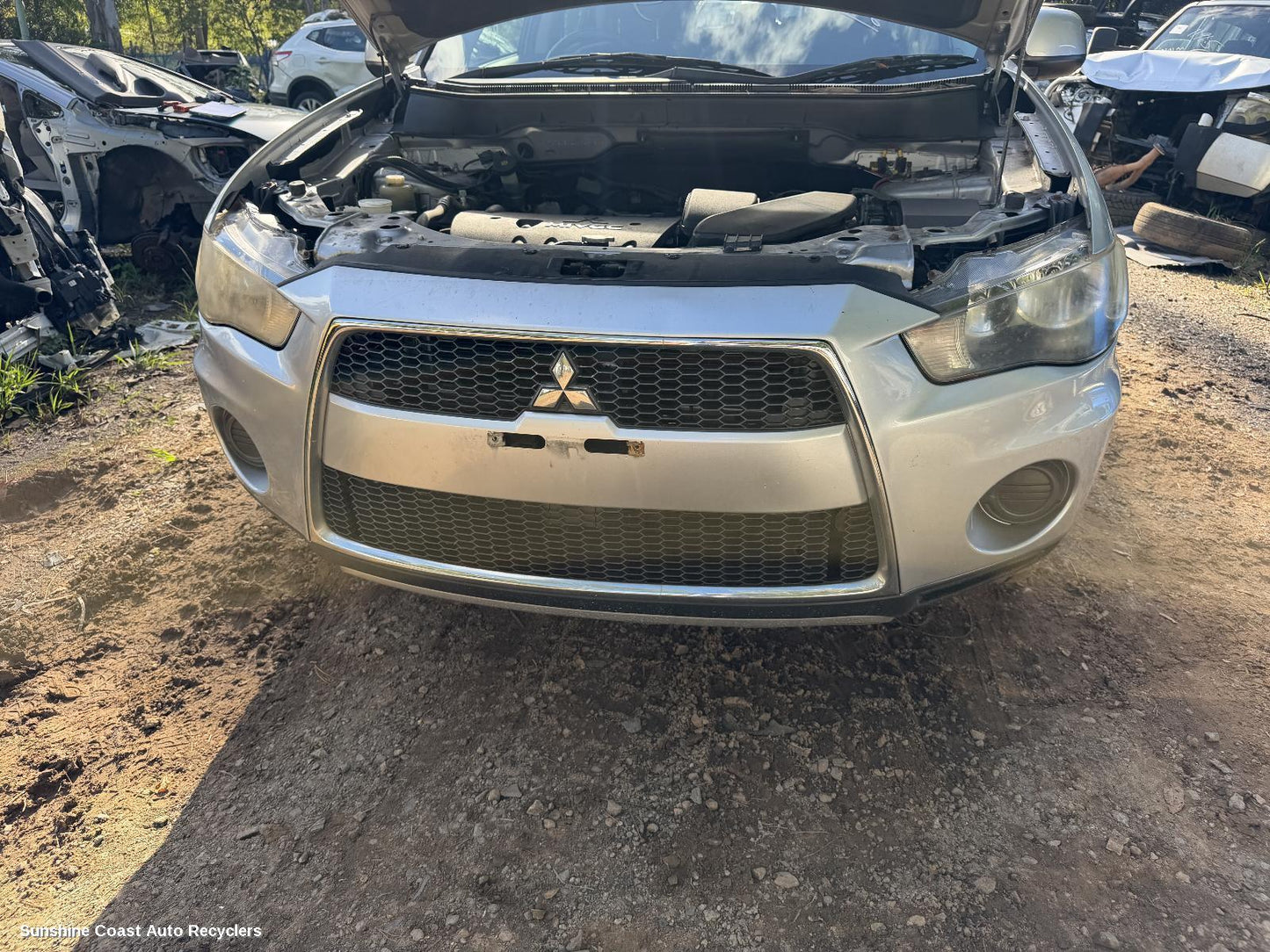 2009-2012 Mitsubishi Outlander Front Bumper