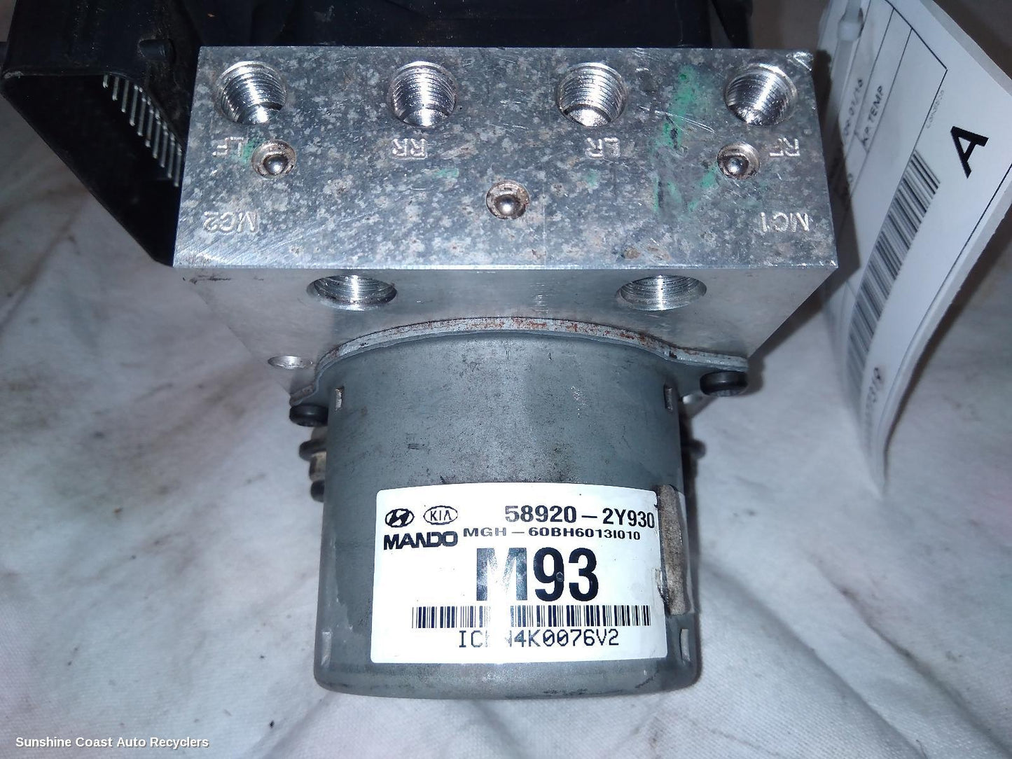 2013 Hyundai Ix35 Abs Pump Modulator