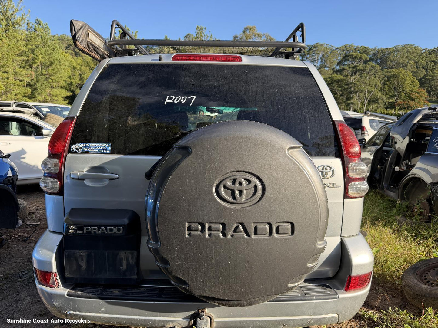 2003-2009 Toyota Prado Rear Garnish