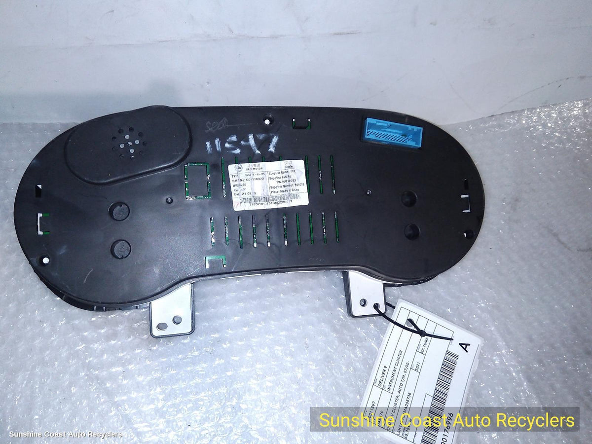 2020-2026 Ldv Deliver 9 Instrument Cluster