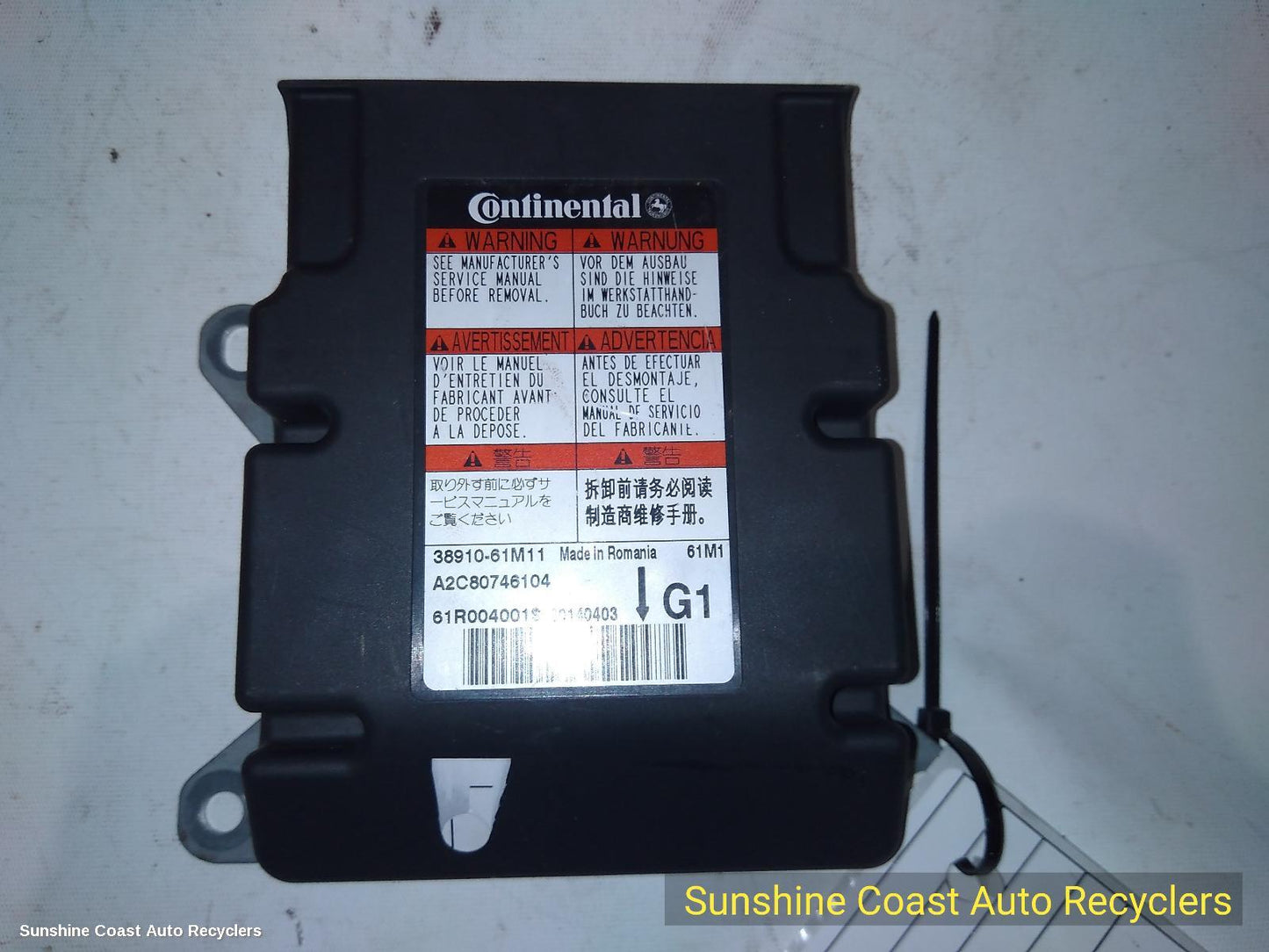2013-2022 Suzuki S-cross Airbag Module Sensor