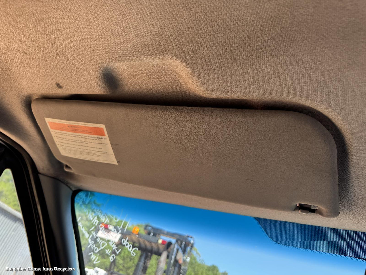 2006 Ford Transit Sunvisor