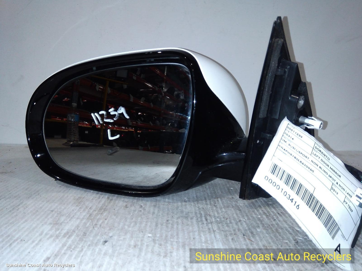 2019 Kia Sorento Left Door Mirror