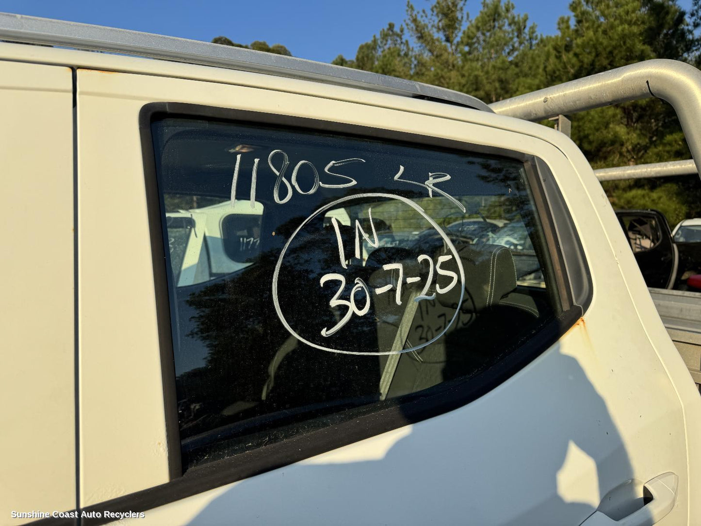 2017-2026 Ldv T60 Left Rear Door Window