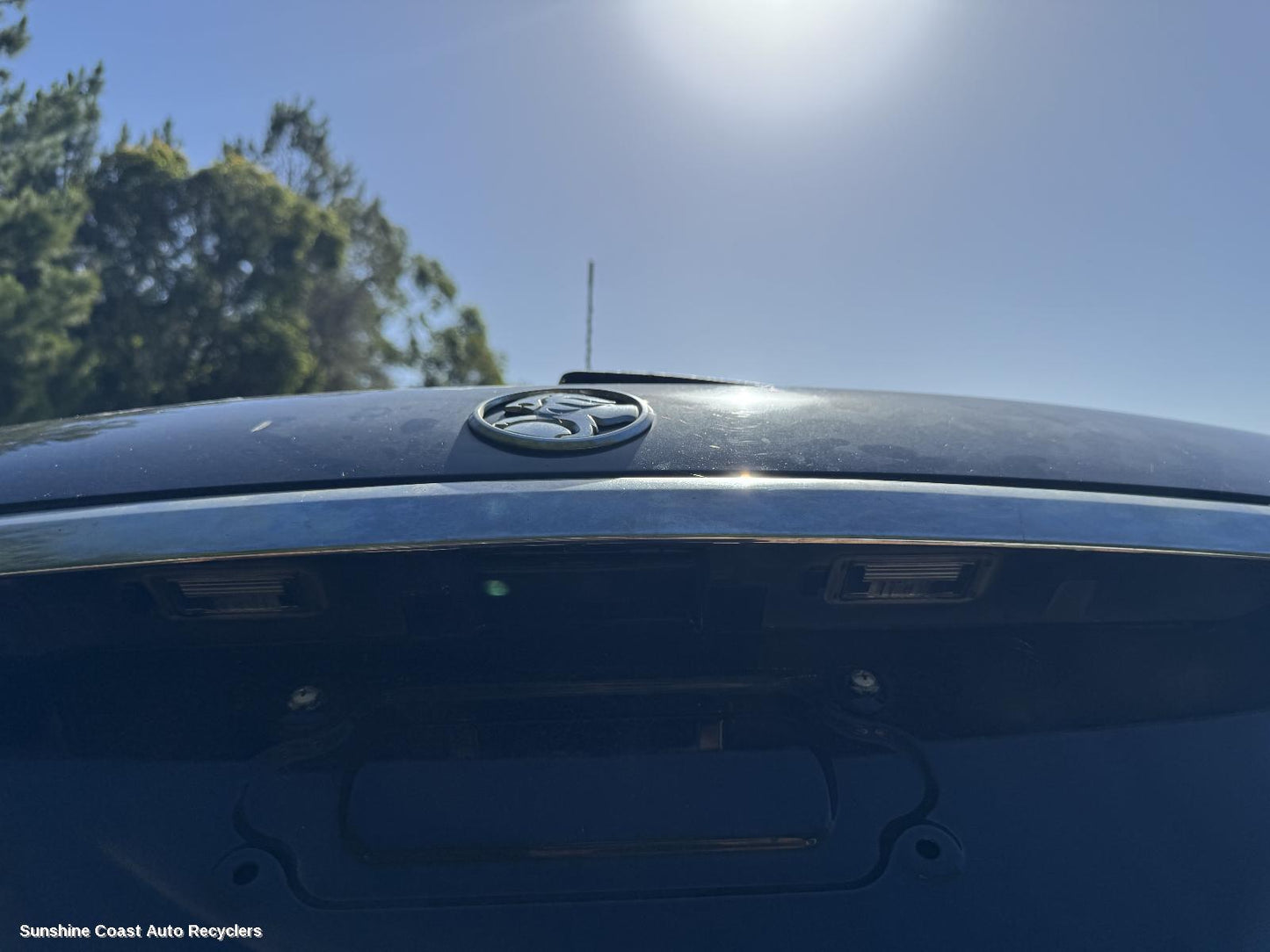2011 Holden Commodore Number Plate Lamp