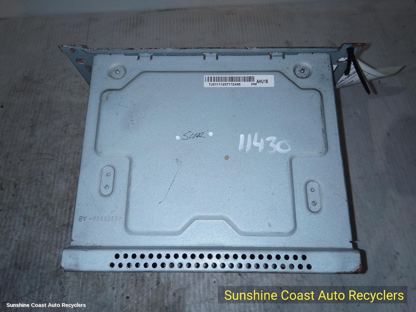 2012 Holden Commodore Radio Cd Dvd Sat Tv