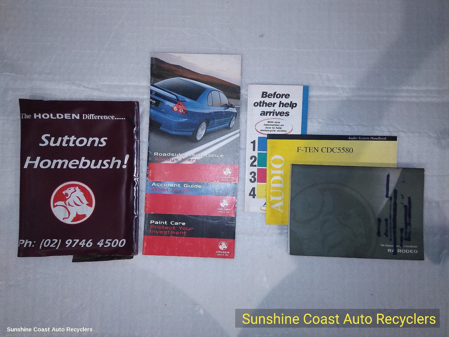 2006 Holden Rodeo Owners Handbook