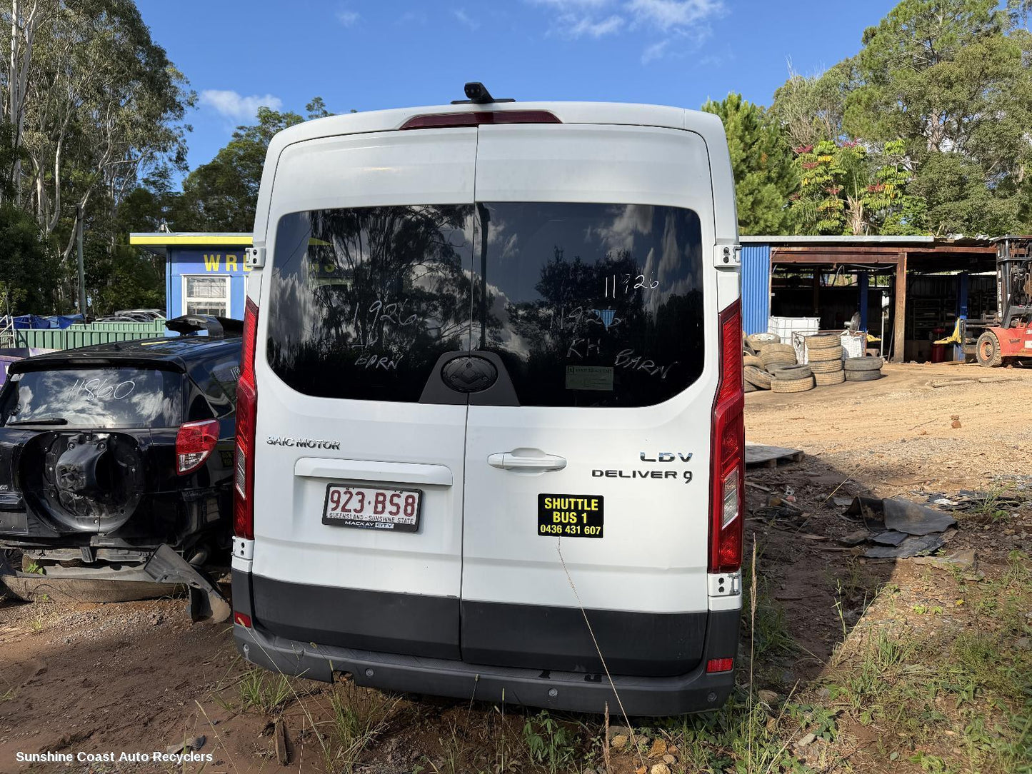 2020-2026 Ldv Deliver 9 Bootlid Tailgate