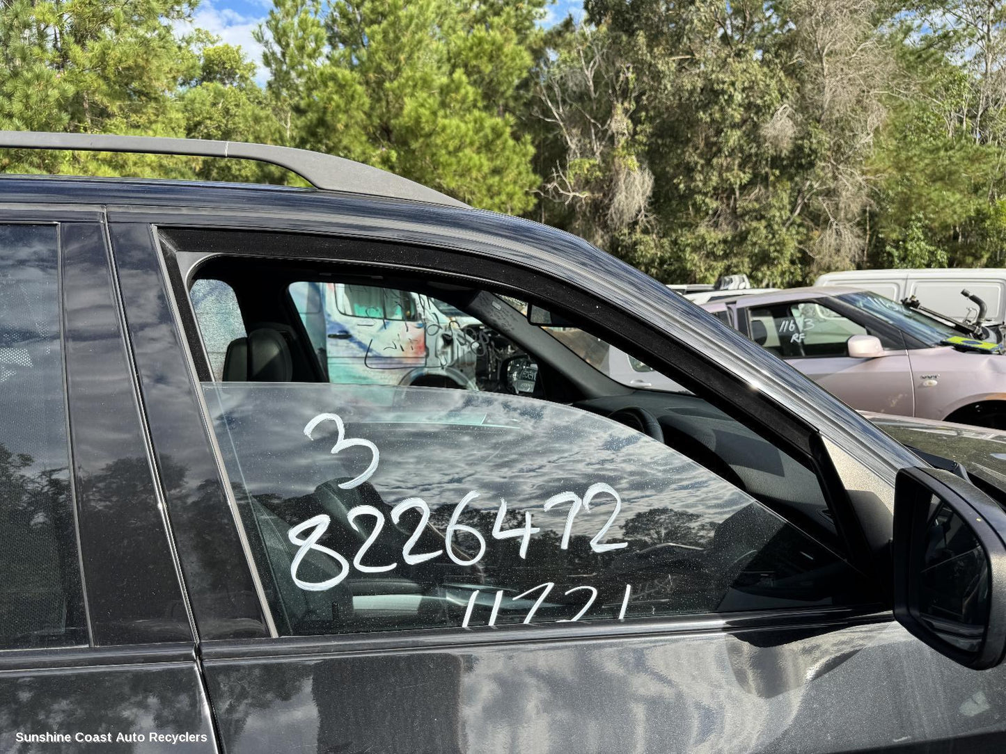 2008 Bmw X5 Right Front Door Window