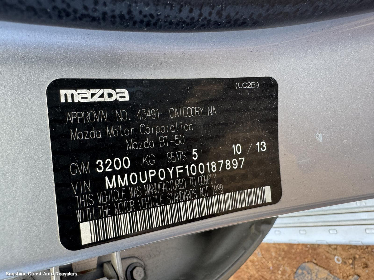 2011-2020 Mazda Bt50 Ecu