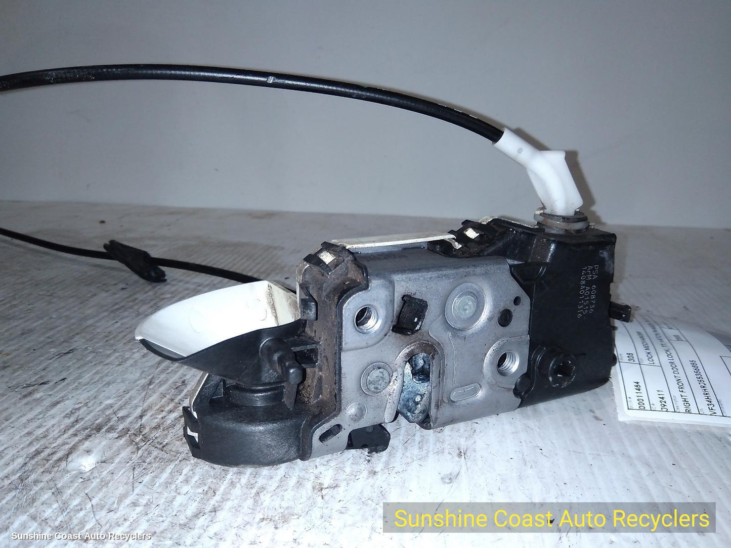 2008 Peugeot 308 Door Boot Gate Lock