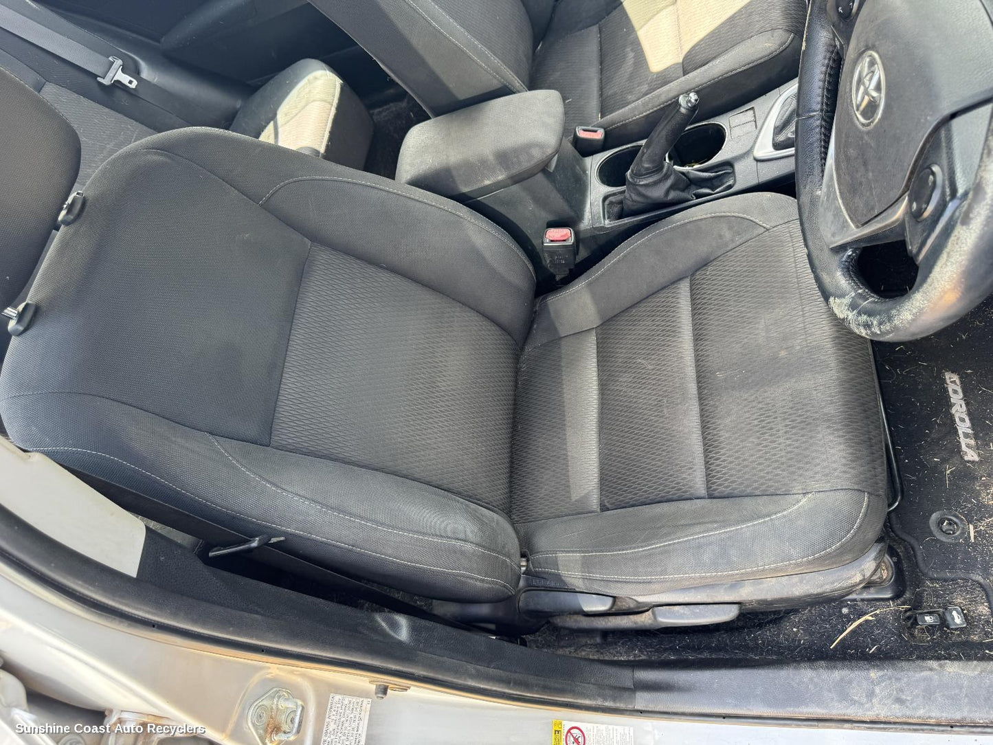 2013 Toyota Corolla Front Seat