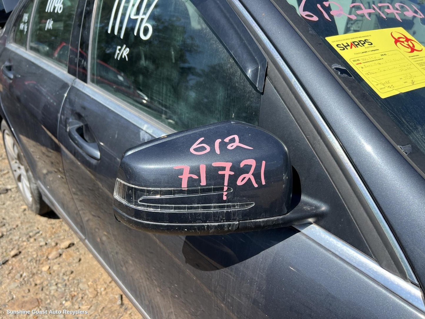 2008 Mercedes C Class Right Door Mirror