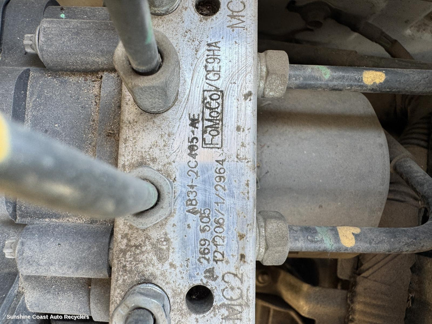 2013 Mazda Bt50 Abs Pump Modulator