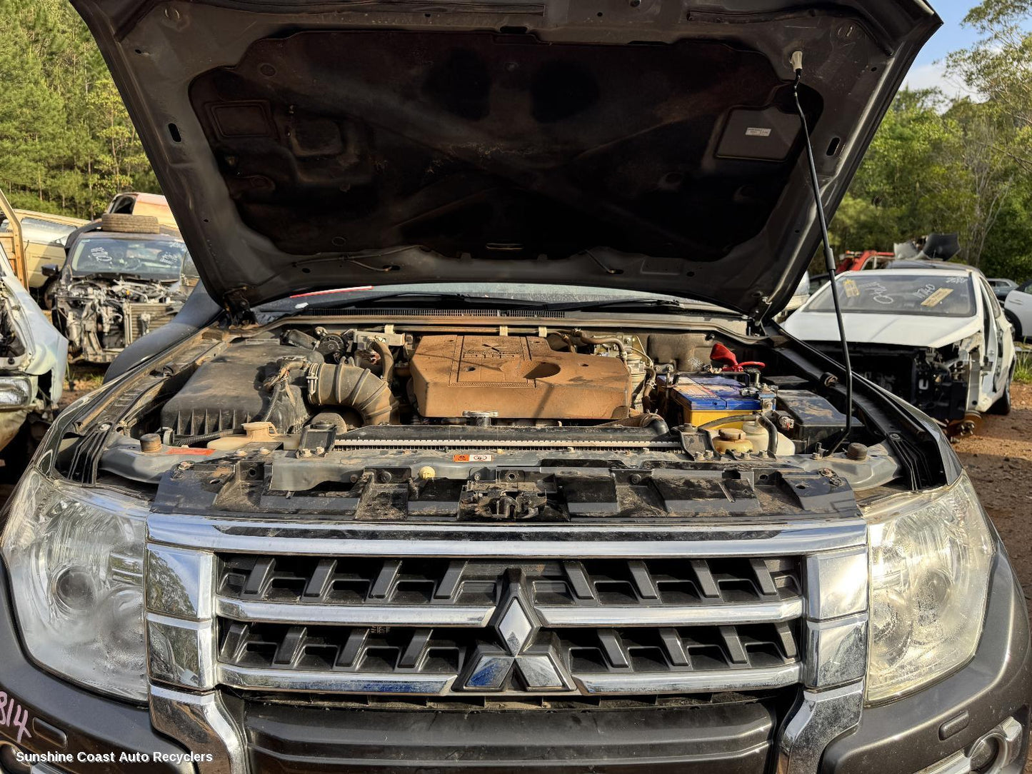 2017 Mitsubishi Pajero Grille