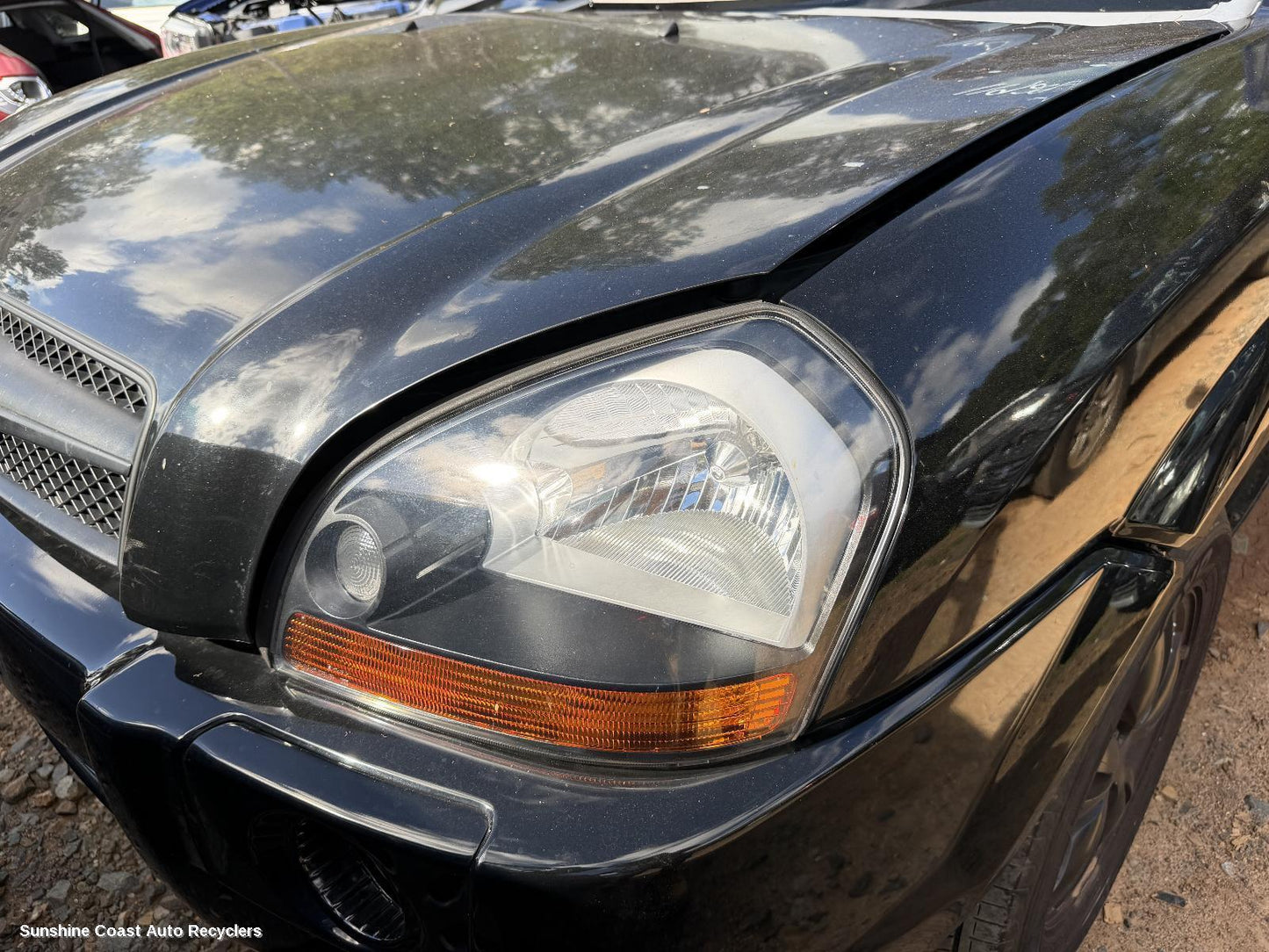 2008-2010 Hyundai Tucson Left Headlamp