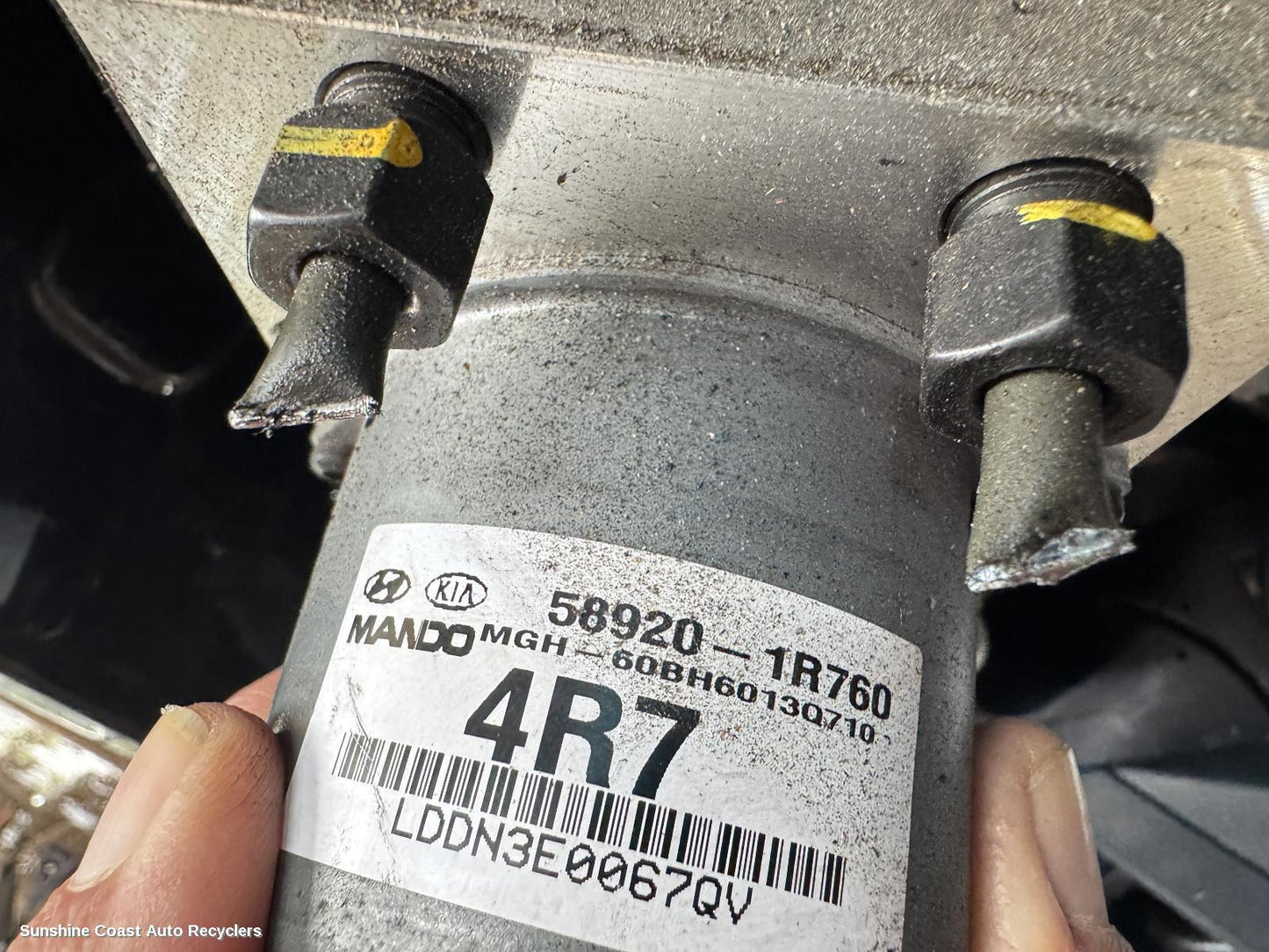 2016 Hyundai Accent Abs Pump Modulator