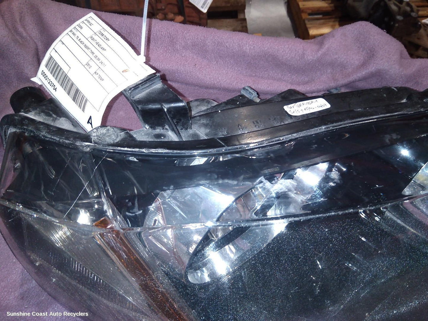 2010 Ford Territory Right Headlamp