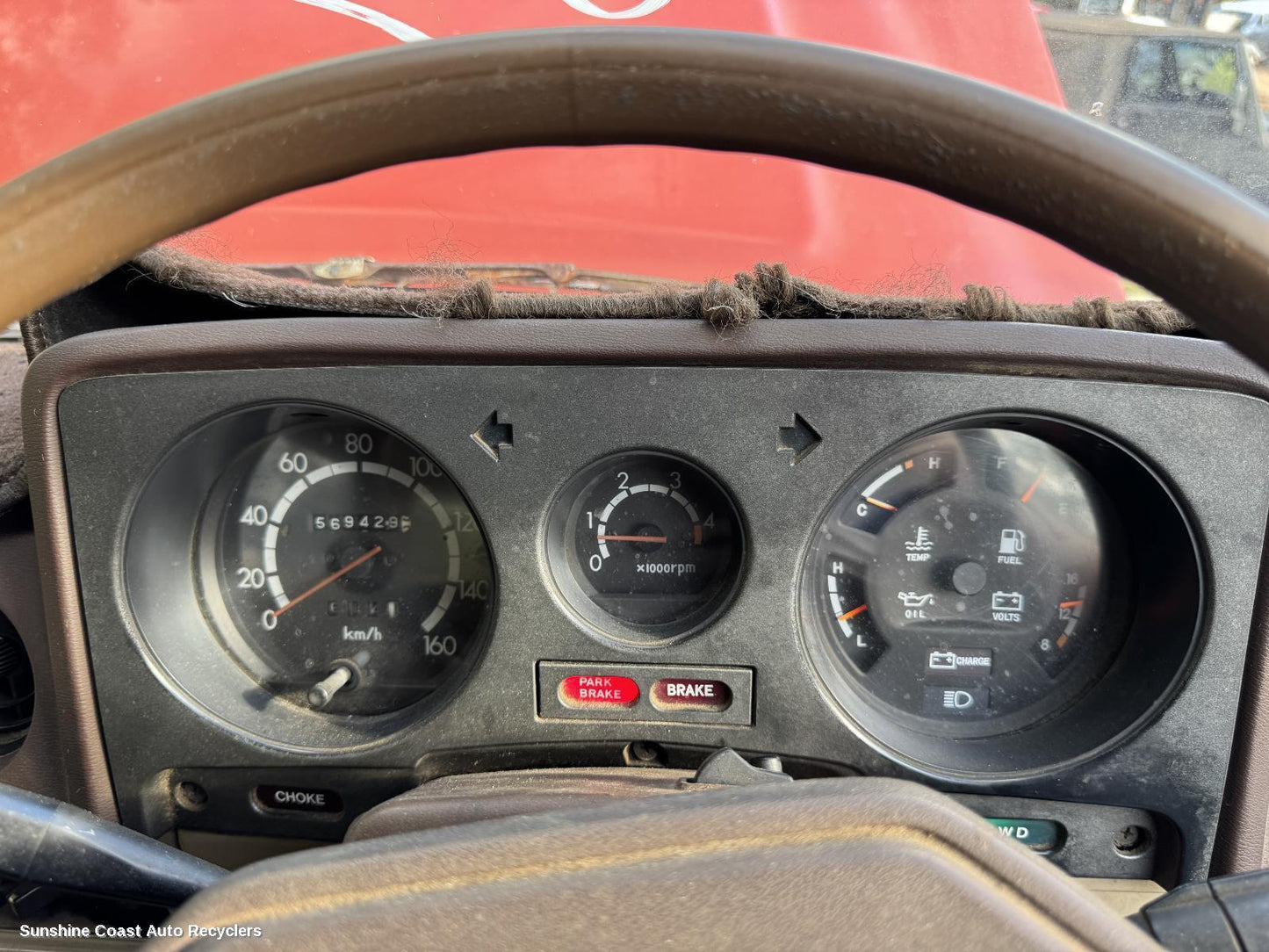 1984 Toyota Landcruiser Instrument Cluster