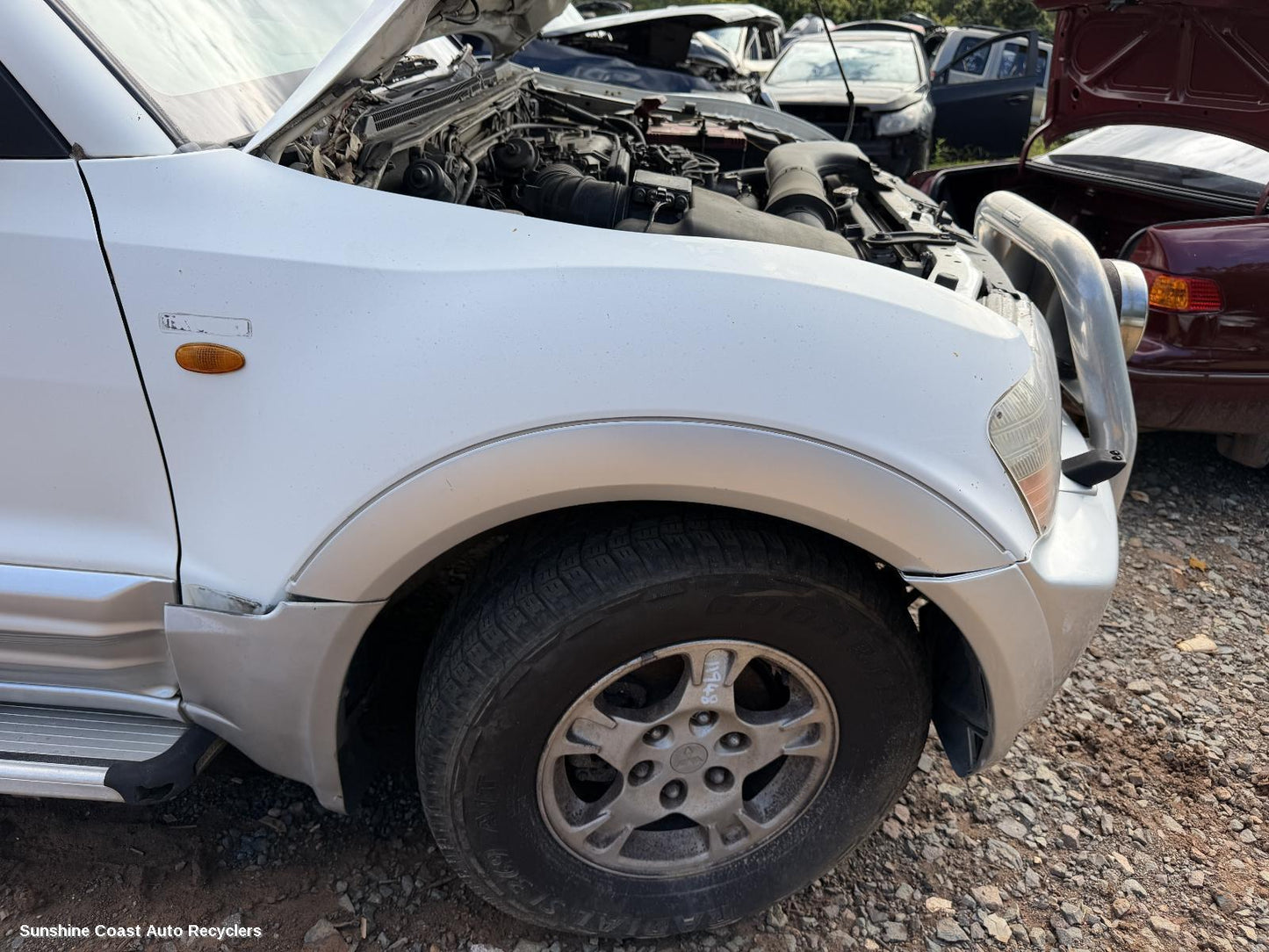 2000-2006 Mitsubishi Pajero Right Guard