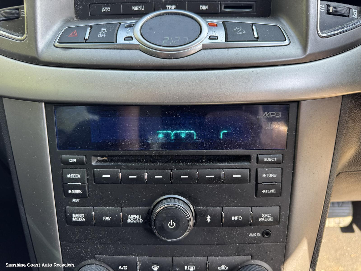 2015 Holden Captiva Radio Cd Dvd Sat Tv