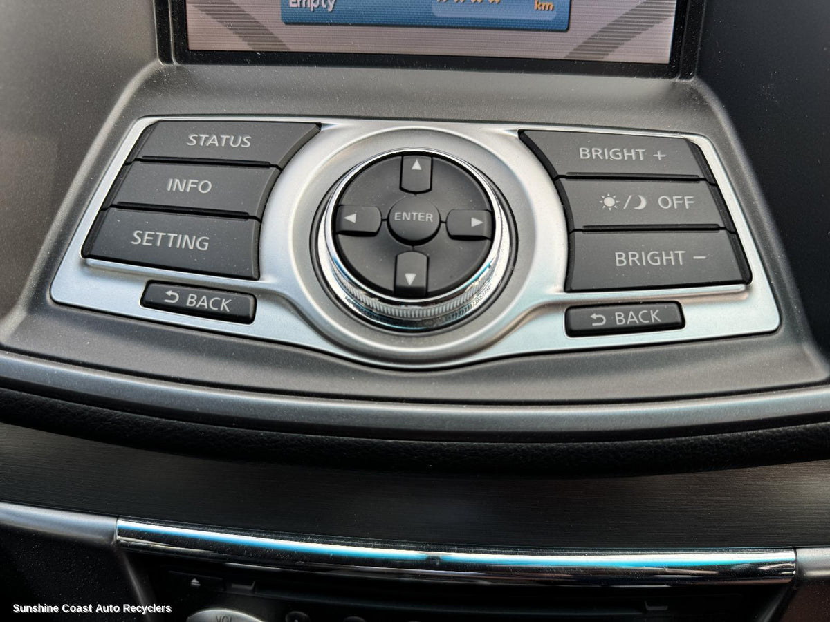 2011-2014 Nissan Maxima Radio Cd Dvd Sat Tv