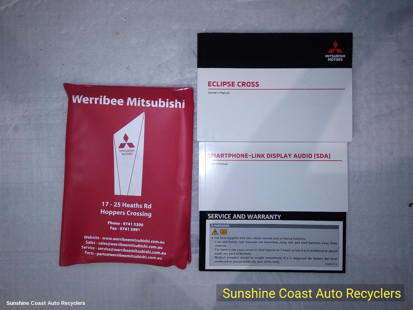 2023 Mitsubishi Eclipse Cross Owners Handbook