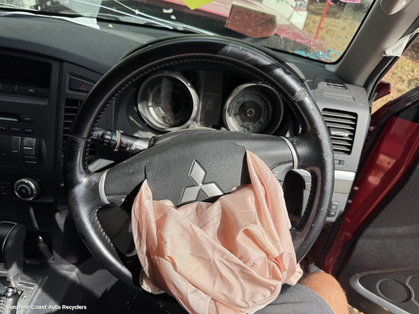 2009 Mitsubishi Pajero Airbag Module Sensor